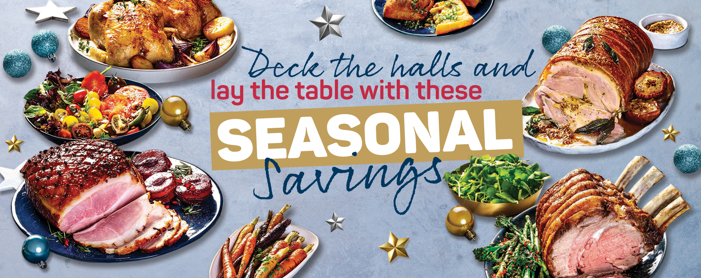 Deck the halls and lay the table with these seasonal savings