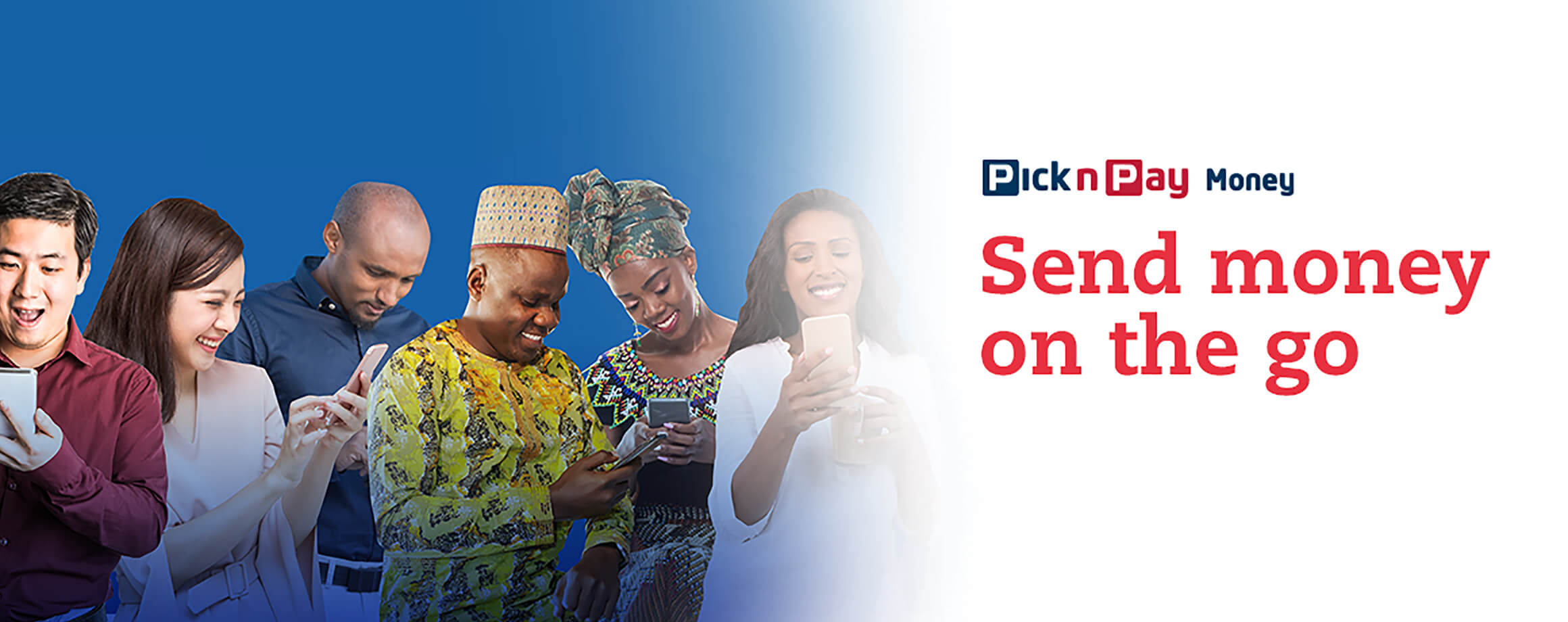 Send money on the go