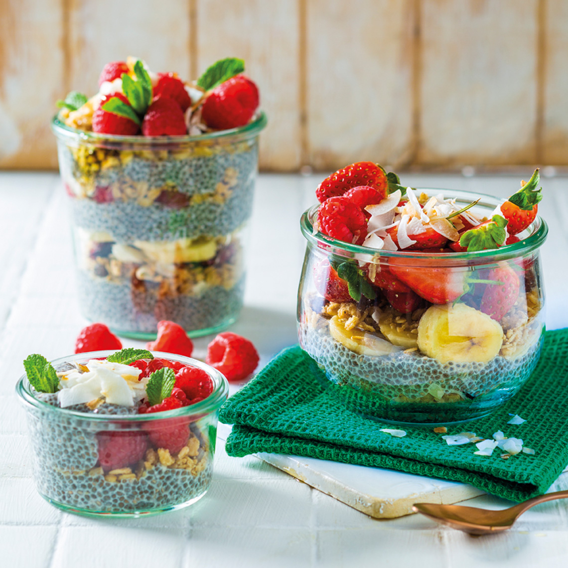 Chia seed breakfast jars Recipes Pick n Pay