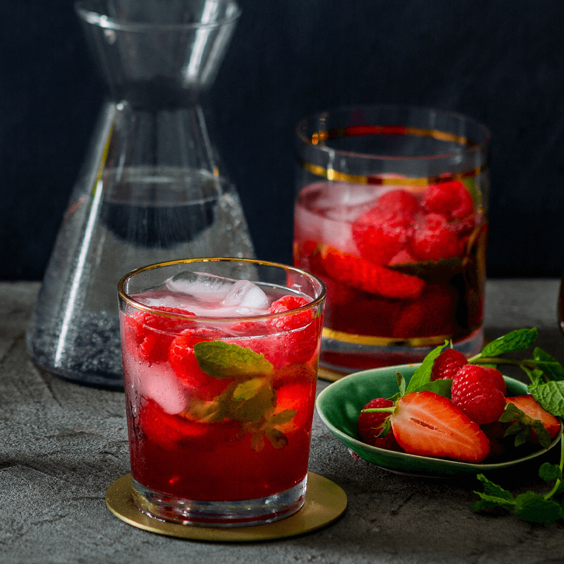 Red berry and gin iced tea Recipes Pick n Pay Online Shopping